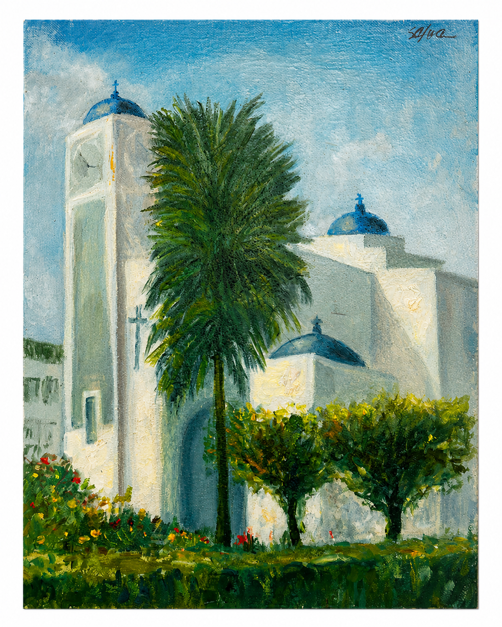 PACO SELVA | La Iglesia y la palmera